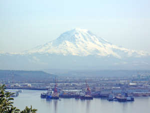 A picture of Mount Rainier to illustrate Looking For Tacoma HVAC Service?